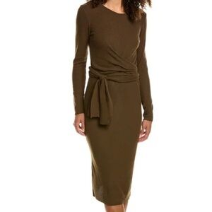 Nation LTD Sweater Wrap Tie Dress size M